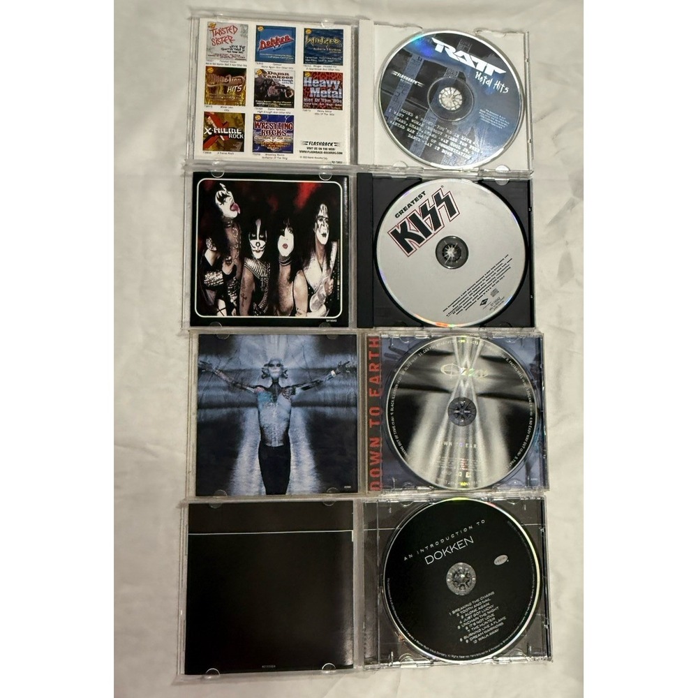 Lot Of 4 CDs Ratt, KISS, Ozzy, Dokken Classic Rock Heavy Metal - Picture 3 of 6